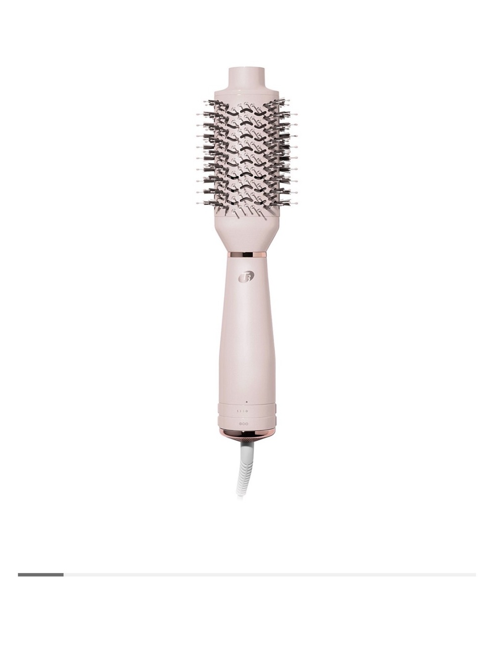 T3 Airebrush Model 76659 Satin Rose with Box EXCELLENT Blow Dryer Brush LIKE NEW